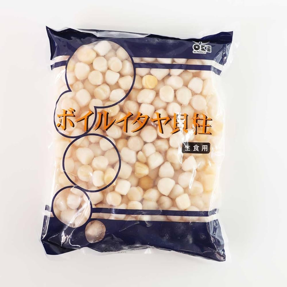 Amazon.co.jp: 冷凍 ボイル 小柱 1kg 生食可 イタヤ貝 バラ凍結